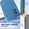 image:imageMiracase Silicone amp Magnetic for iPhone 18 Pro Max Case Capri BlueCapri Blue