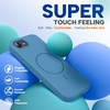 image:imageMiracase Silicone amp Magnetic for iPhone 18 Pro Max Case Capri BlueCapri Blue