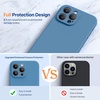 image:imageMiracase Silicone amp Magnetic for iPhone 18 Pro Max Case Capri BlueCapri Blue