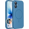 image:imageMiracase Silicone amp Magnetic for iPhone 18 Pro Max Case Capri BlueCapri Blue