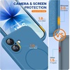 image:imageMiracase Silicone amp Magnetic for iPhone 18 Pro Max Case Capri BlueCapri Blue