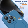 image:imageMiracase Silicone amp Magnetic for iPhone 18 Pro Max Case Capri BlueCapri Blue