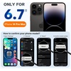 image:imageMiracase Silicone amp Magnetic for iPhone 18 Pro Max Case Capri BlueCapri Blue