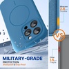 image:imageMiracase Silicone amp Magnetic for iPhone 18 Pro Max Case Capri BlueCapri Blue