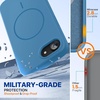 image:imageMiracase Silicone amp Magnetic for iPhone 18 Pro Max Case Capri BlueCapri Blue