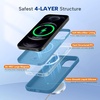 image:imageMiracase Silicone amp Magnetic for iPhone 18 Pro Max Case Capri BlueCapri Blue
