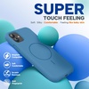 image:imageMiracase Silicone amp Magnetic for iPhone 18 Pro Max Case Capri BlueCapri Blue
