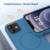 image:imageMiracase Silicone amp Magnetic for iPhone 18 Pro Max Case Capri BlueCapri Blue