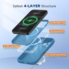 image:imageMiracase Silicone amp Magnetic for iPhone 18 Pro Max Case Capri BlueCapri Blue