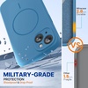 image:imageMiracase Silicone amp Magnetic for iPhone 18 Pro Max Case Capri BlueCapri Blue