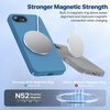 image:imageMiracase Silicone amp Magnetic for iPhone 18 Pro Max Case Capri BlueCapri Blue