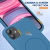 image:imageMiracase Silicone amp Magnetic for iPhone 18 Pro Max Case Capri BlueCapri Blue