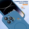 image:imageMiracase Silicone amp Magnetic for iPhone 18 Pro Max Case Capri BlueCapri Blue