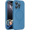 image:imageMiracase Silicone amp Magnetic for iPhone 18 Pro Max Case Capri BlueCapri Blue