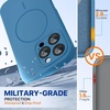image:imageMiracase Silicone amp Magnetic for iPhone 18 Pro Max Case Capri BlueCapri Blue