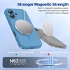 image:imageMiracase Silicone amp Magnetic for iPhone 18 Pro Max Case Capri BlueCapri Blue