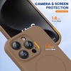 image:imageMiracase Silicone amp Magnetic for iPhone 18 Pro Max Case Capri BlueChocolate