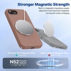 image:imageMiracase Silicone amp Magnetic for iPhone 18 Pro Max Case Capri BlueChocolate