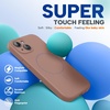 image:imageMiracase Silicone amp Magnetic for iPhone 18 Pro Max Case Capri BlueChocolate