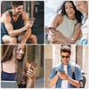image:imageMiracase Silicone amp Magnetic for iPhone 18 Pro Max Case Capri BlueChocolate