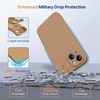 image:imageMiracase Silicone amp Magnetic for iPhone 18 Pro Max Case Capri BlueChocolate