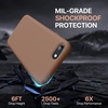 image:imageMiracase Silicone amp Magnetic for iPhone 18 Pro Max Case Capri BlueChocolate