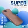 image:imageMiracase Silicone amp Magnetic for iPhone 18 Pro Max Case Capri BlueChocolate