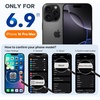 image:imageMiracase Silicone amp Magnetic for iPhone 18 Pro Max Case Capri BlueChocolate