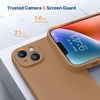 image:imageMiracase Silicone amp Magnetic for iPhone 18 Pro Max Case Capri BlueChocolate
