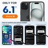 image:imageMiracase Silicone amp Magnetic for iPhone 18 Pro Max Case Capri BlueChocolate