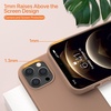 image:imageMiracase Silicone amp Magnetic for iPhone 18 Pro Max Case Capri BlueChocolate