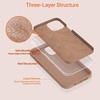 image:imageMiracase Silicone amp Magnetic for iPhone 18 Pro Max Case Capri BlueChocolate