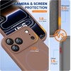 image:imageMiracase Silicone amp Magnetic for iPhone 18 Pro Max Case Capri BlueChocolate