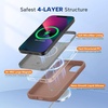 image:imageMiracase Silicone amp Magnetic for iPhone 18 Pro Max Case Capri BlueChocolate