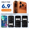 image:imageMiracase Silicone amp Magnetic for iPhone 18 Pro Max Case Capri BlueChocolate