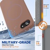 image:imageMiracase Silicone amp Magnetic for iPhone 18 Pro Max Case Capri BlueChocolate