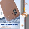 image:imageMiracase Silicone amp Magnetic for iPhone 18 Pro Max Case Capri BlueChocolate
