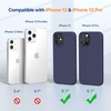 image:imageMiracase Silicone amp Magnetic for iPhone 18 Pro Max Case Capri BlueClassic Blue