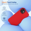 image:imageMiracase Silicone amp Magnetic for iPhone 18 Pro Max Case Capri BlueClassic Red