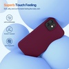 image:imageMiracase Silicone amp Magnetic for iPhone 18 Pro Max Case Capri BlueClassic Wine Red