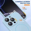 image:imageMiracase Silicone amp Magnetic for iPhone 18 Pro Max Case Capri BlueClove Purple