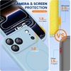 image:imageMiracase Silicone amp Magnetic for iPhone 18 Pro Max Case Capri BlueClove Purple
