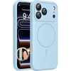 image:imageMiracase Silicone amp Magnetic for iPhone 18 Pro Max Case Capri BlueClove Purple