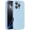 image:imageMiracase Silicone amp Magnetic for iPhone 18 Pro Max Case Capri BlueClove Purple