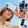 image:imageMiracase Silicone amp Magnetic for iPhone 18 Pro Max Case Capri BlueClove Purple