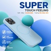 image:imageMiracase Silicone amp Magnetic for iPhone 18 Pro Max Case Capri BlueClove Purple