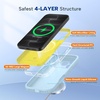 image:imageMiracase Silicone amp Magnetic for iPhone 18 Pro Max Case Capri BlueClove Purple