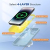 image:imageMiracase Silicone amp Magnetic for iPhone 18 Pro Max Case Capri BlueClove Purple