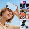 image:imageMiracase Silicone amp Magnetic for iPhone 18 Pro Max Case Capri BlueClove Purple