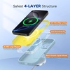 image:imageMiracase Silicone amp Magnetic for iPhone 18 Pro Max Case Capri BlueClove Purple
